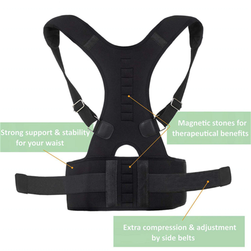 Magnetic Posture Corrector Back & Shoulder Support Brace
