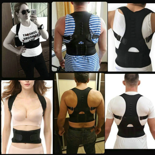 Magnetic Posture Corrector Back & Shoulder Support Brace